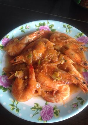 Foto resep Udang asam manis