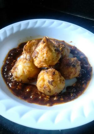 A picture of Tandoori paneer momos.