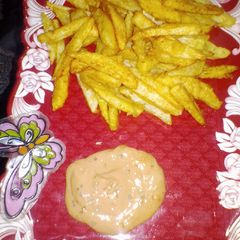 A picture of Masala Fries.