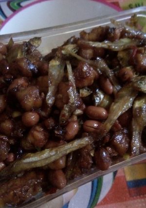 Foto resep Kering tempe, kacang & teri endul