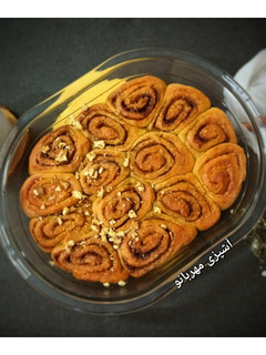 عکسی از دستور شیرینی رول دارچینی با روش ساده