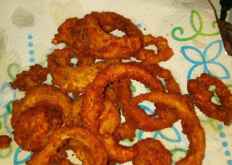 Recipe of Award-winning Crunchy Onion Rings