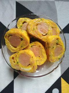 Foto resep Sosis telur gulung