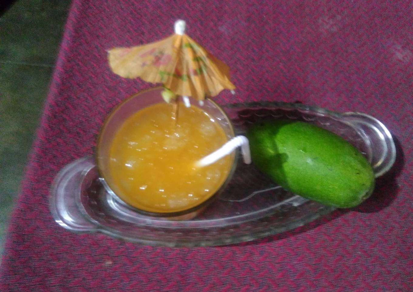Mango fruity is the best drink for summer