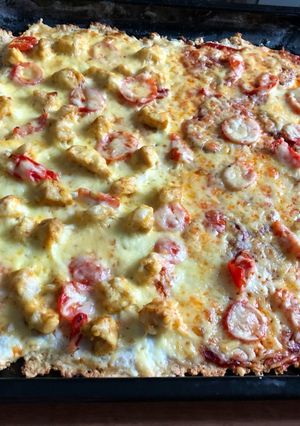Túrópizza recept fotója