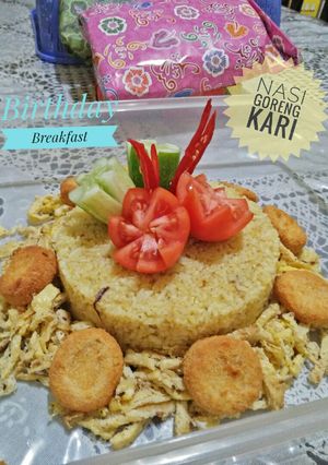Foto resep Nasi goreng kari