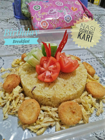 Resep Nasi goreng kari Sederhana Dan Enak