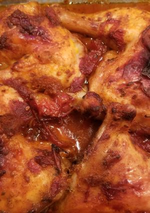 A picture of Easy homemade chipotle bourbon bbq sauce.