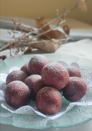 Foto resep Pilus a.k.a Timus a.k.a Bola bola Ubi Ungu