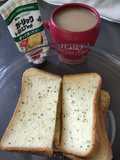 Fresh Garlic Bread in the Morning