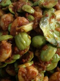 Foto resep Balado sambel udang pete