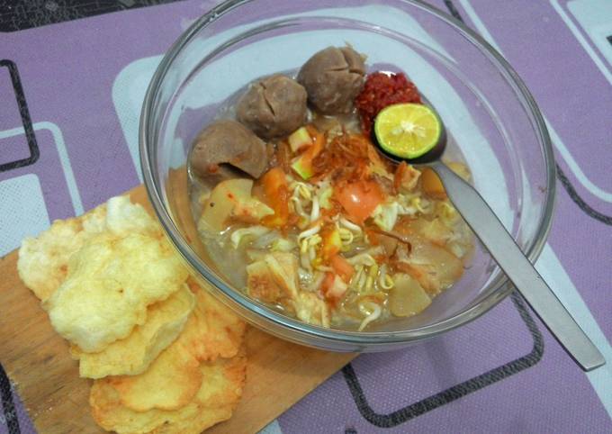 Mie Kocok (Versi Bihun)