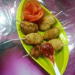 A picture of Suji potato lolypop.