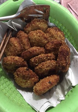Hình của món Bánh gà giòn.