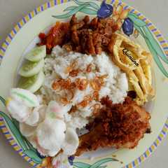 รูปของ Nasi Uduk Rice Cooker Mudah
