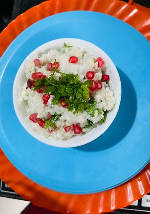 A picture of Curd Poha (Fireless recipe for kids).