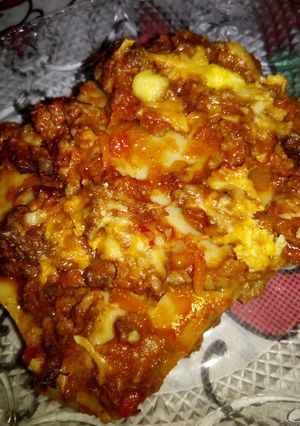 Una foto de Lasaña de carne y Ricota