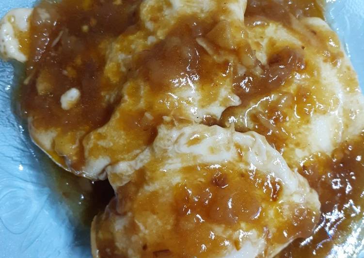 Telor ceplok saus tiram