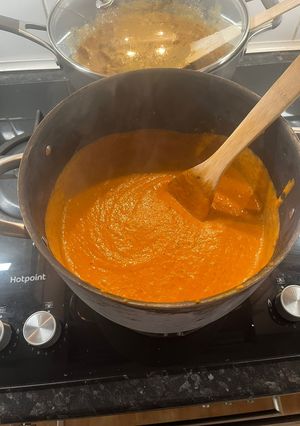 A picture of Tomato soup.