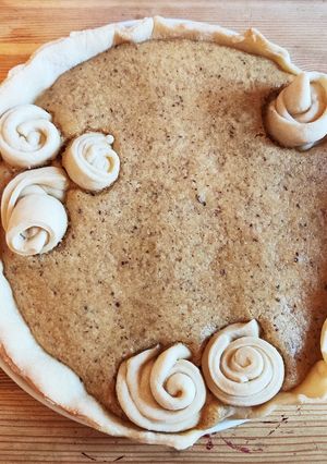 Une photo de ⭐⭐Tarte noisette