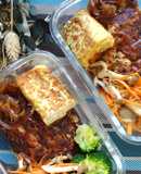 【減脂便當】鮪魚豆腐漢堡排便當