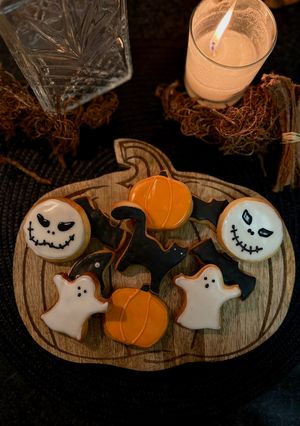 Una foto de Dulces embrujados (Galletas de mantequilla) - Adviento Halloween