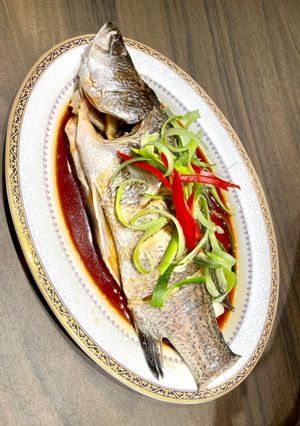 清蒸鱸魚 的食譜成品照片