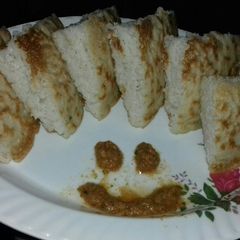 A picture of Rice Pan Cake.