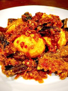 Foto resep Telur dan Terong Balado