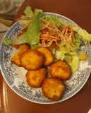 Nugget de pollo y queso(en Thermomix)