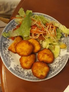 Una foto de Nugget de pollo y queso(en Thermomix)
