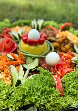 Foto resep Tumpeng (ketan kuning)