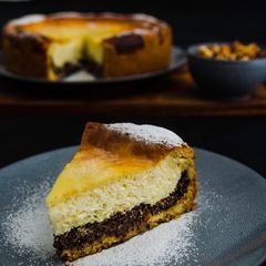A picture of Poppy Seed - Curd Cheesecake.