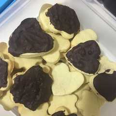 Foto principal de Galletas de mantequilla con chocolate