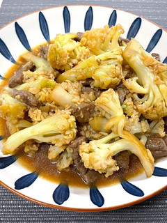 簡單小菜「蒜香椰菜花炒牛肉」 的食譜成品照片