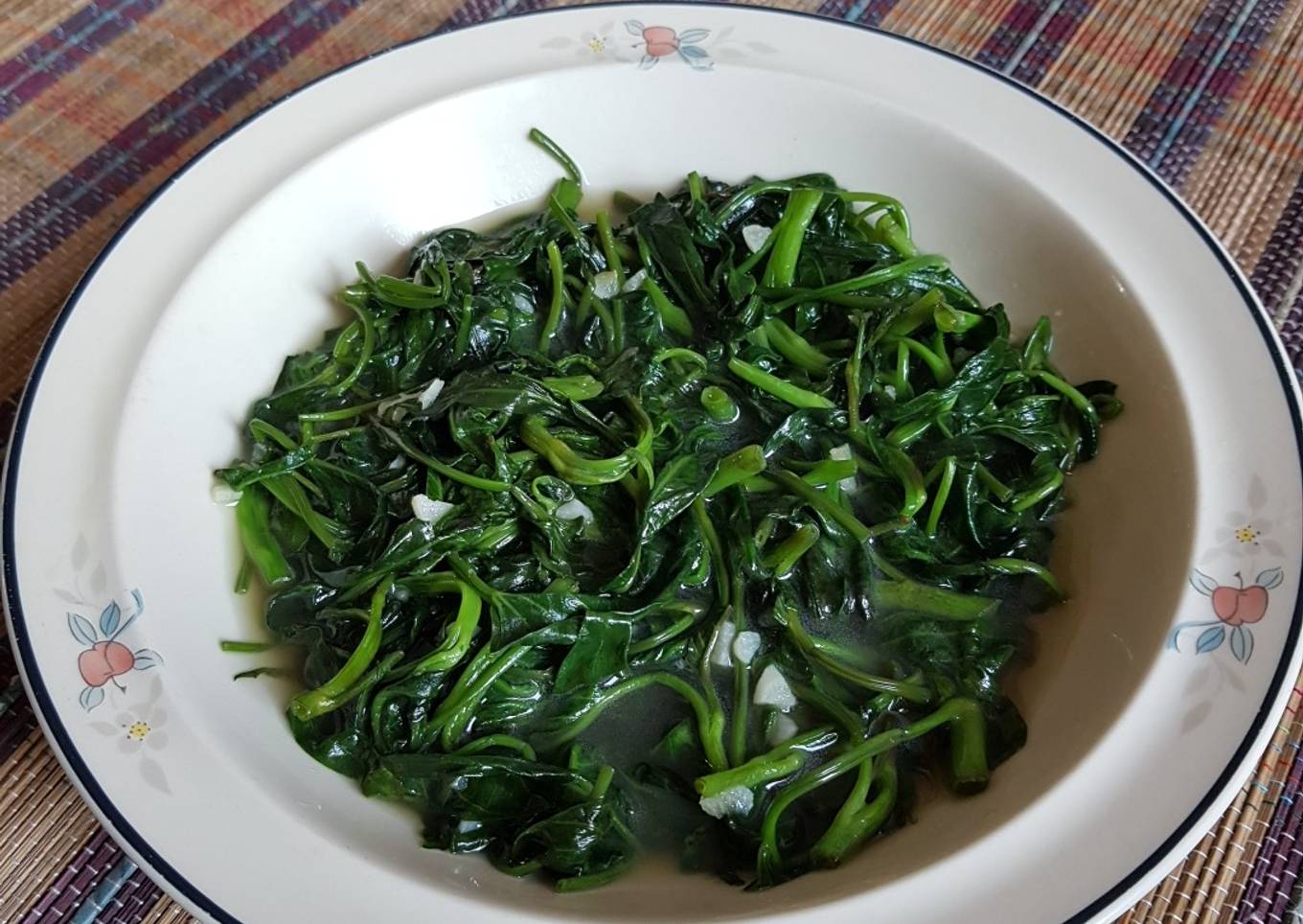 Cah Kangkung Kaldu Udang
