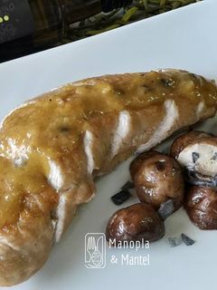 Una foto de Solomillos de pavo a la naranja en GME, F y G y Tradicional
