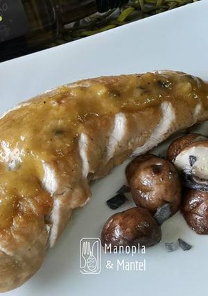 Una foto de Solomillos de pavo a la naranja en GME, F y G y Tradicional