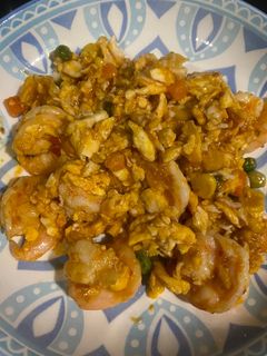 รูปของ กุ้งผัดซอสสุกี้