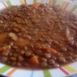 Guiso de lentejas saludable