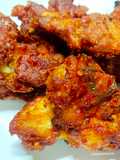 ไก่ทอดพริกแกง