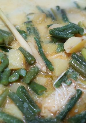 Foto resep Gulai kentang udang kacang panjang