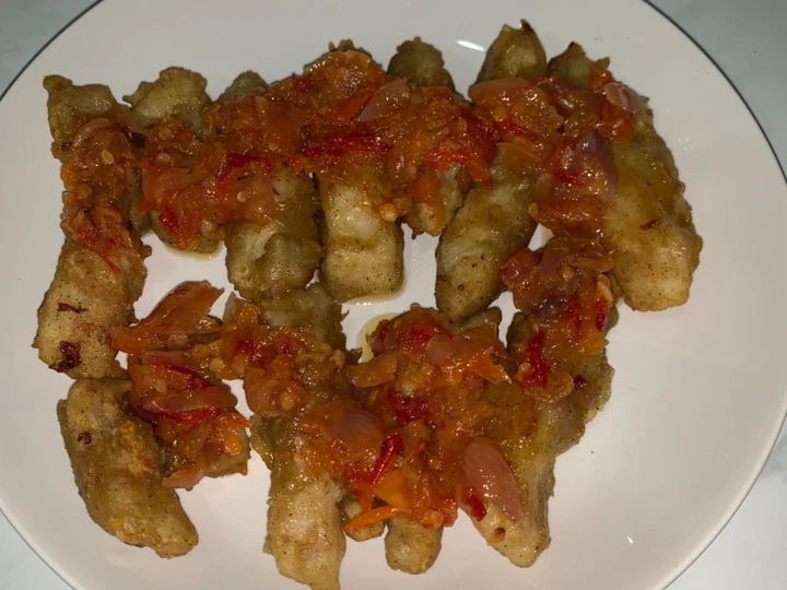 Cara Gampang Menyiapkan Resep  Dori Krispi Sambal Bawang yang Lezat Sekali, Lezat