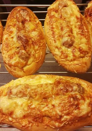 Virslis csónak recept fotója