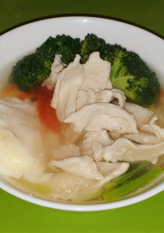 小資～晨光良雞鮮雞湯 的食譜成品照片