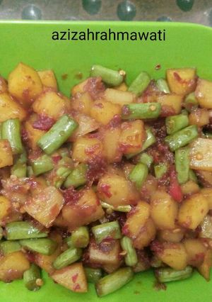 Foto resep Tumis Kentang Buncis