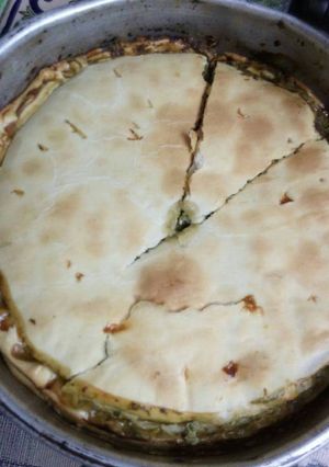 Una foto de Pascualina sabrosa en base a mezcla de verduras