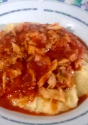 Una foto de Salsa para Pastas con Pollo 😋🥣✔