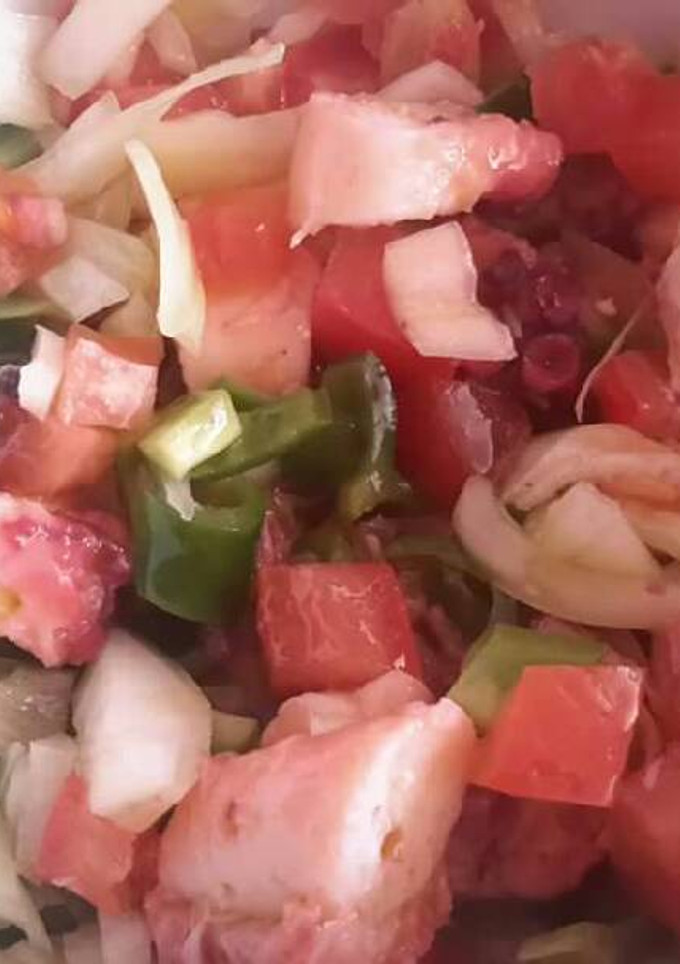 Una foto de Salpicón de pulpo