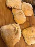 Ciabatte croccanti nel forno di casa